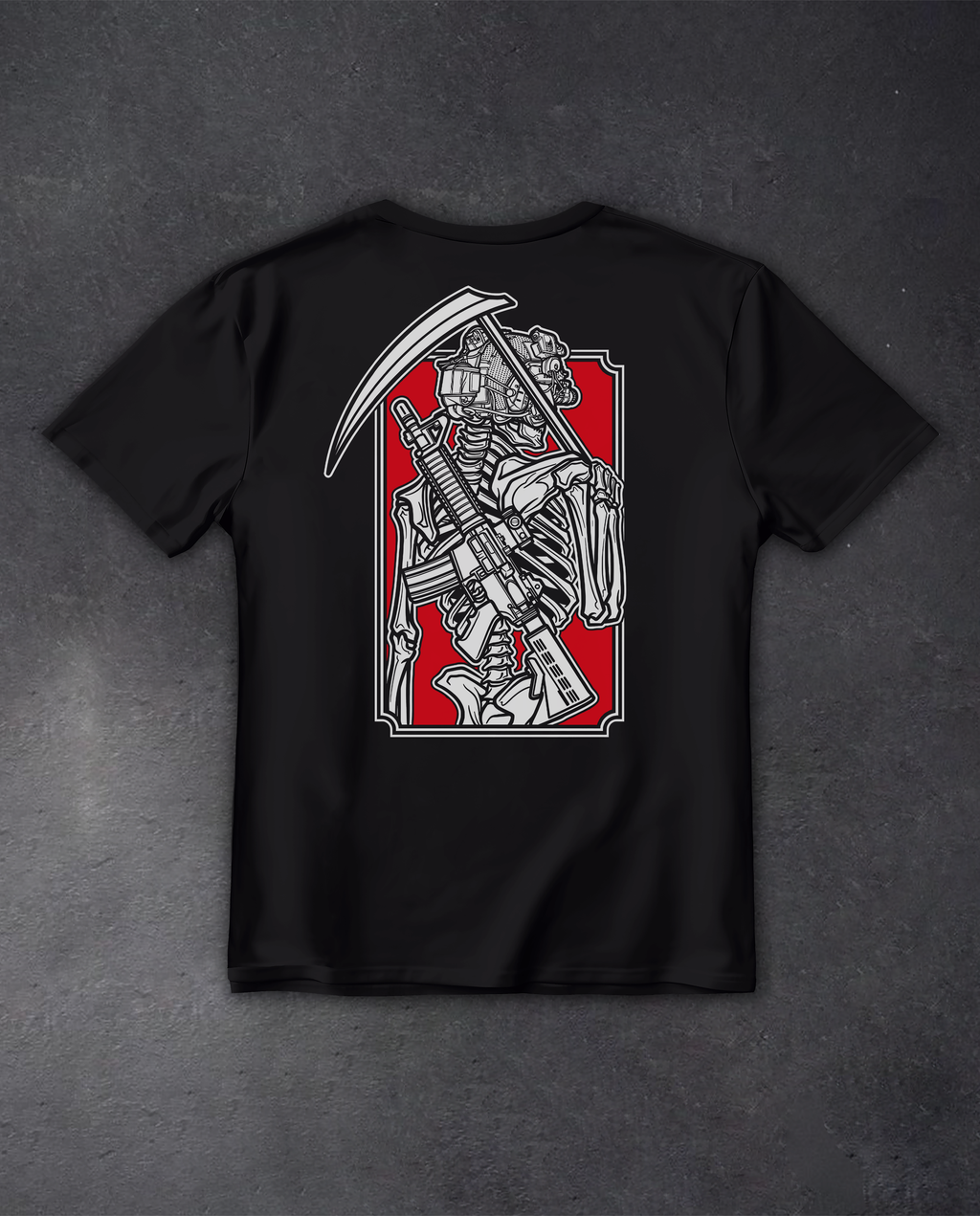 Футболка з принтом "Scarlet Reaper"