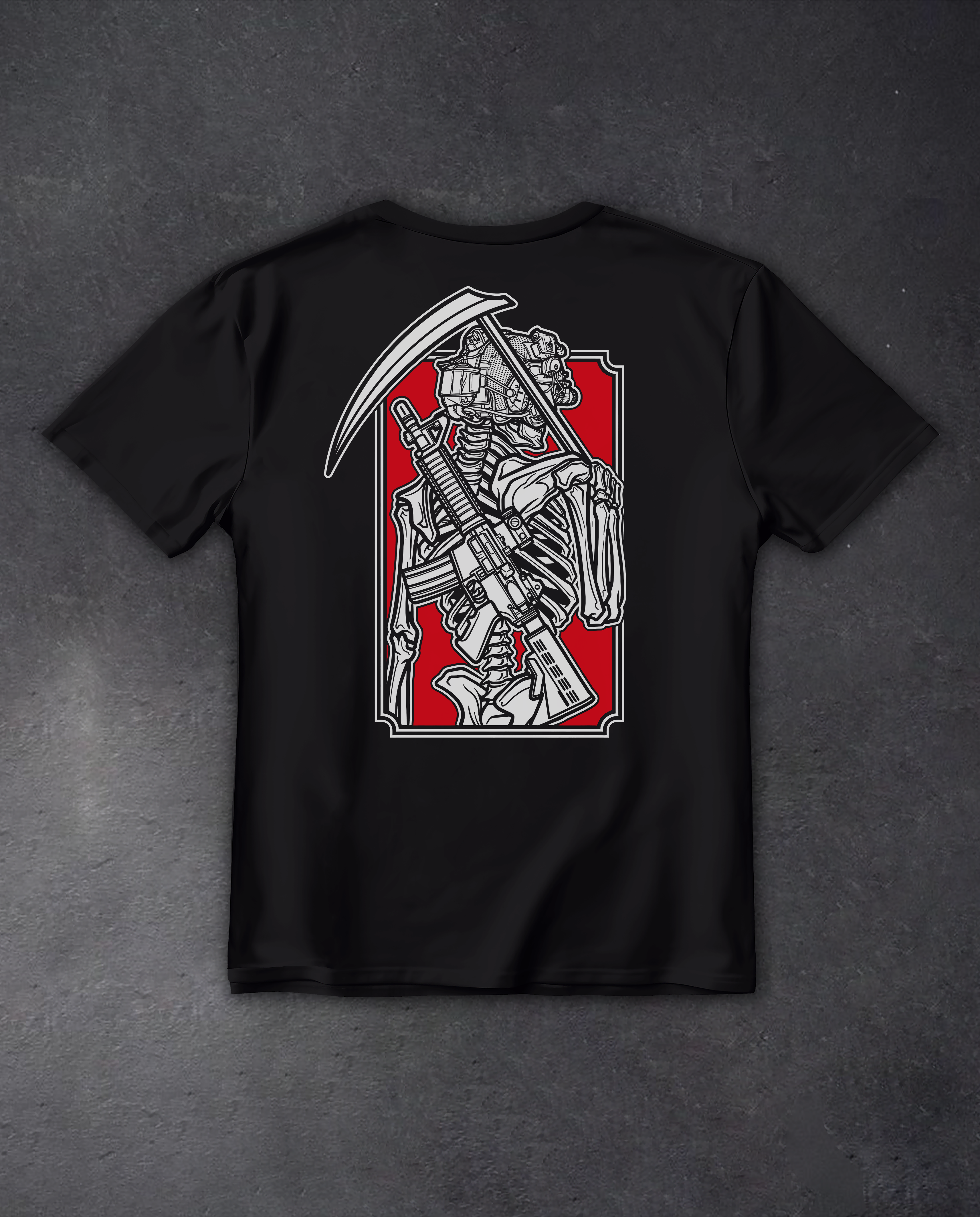 Футболка з принтом "Scarlet Reaper"