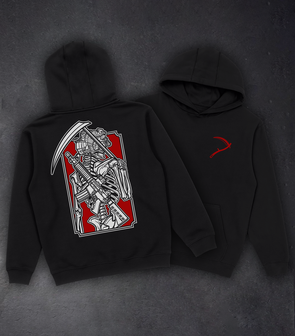 Худі з принтом "Scarlet Reaper"