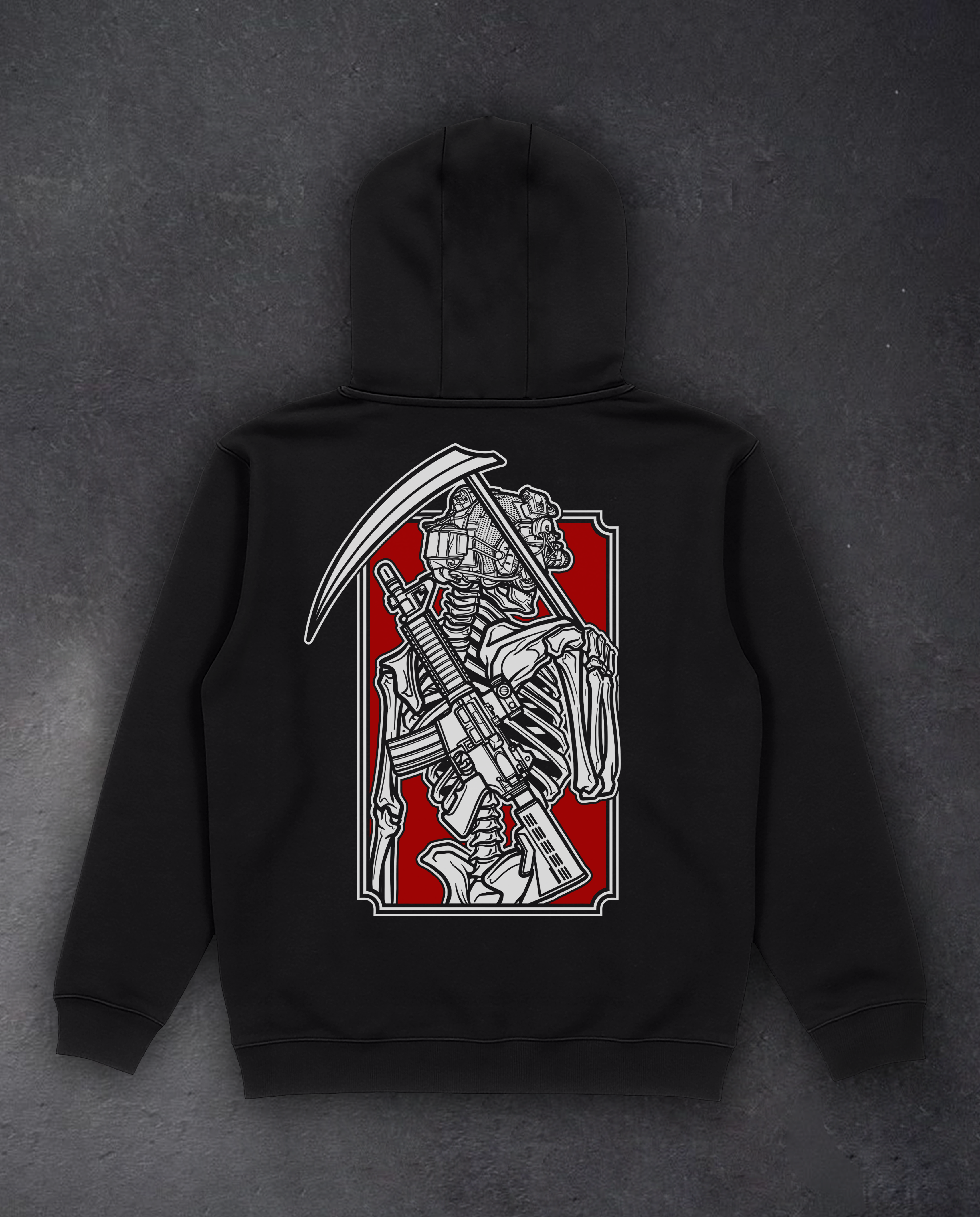 Худі з принтом "Scarlet Reaper"