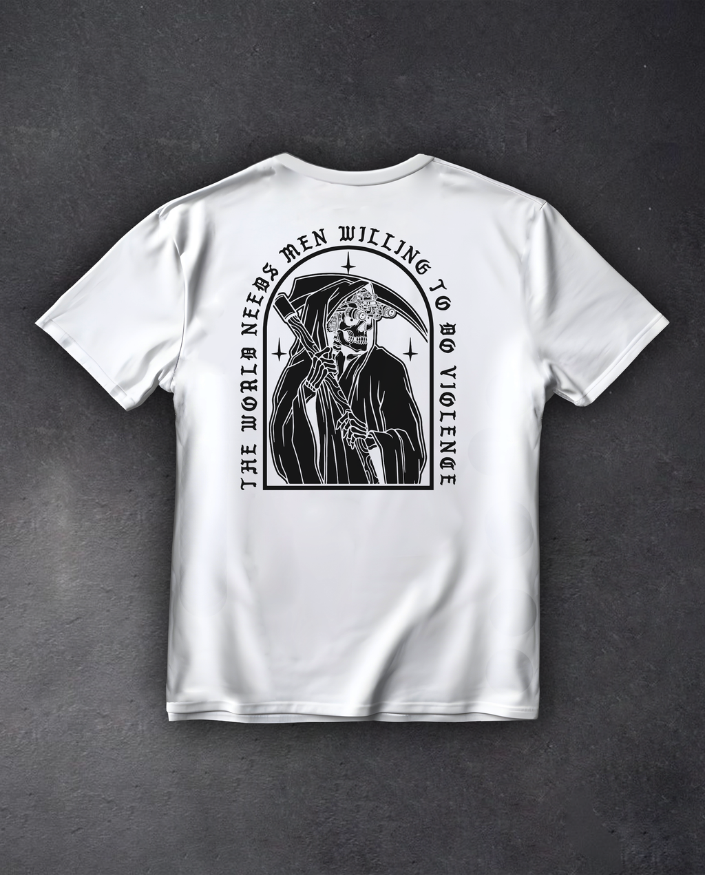 Футболка з принтом "Reaper Man"