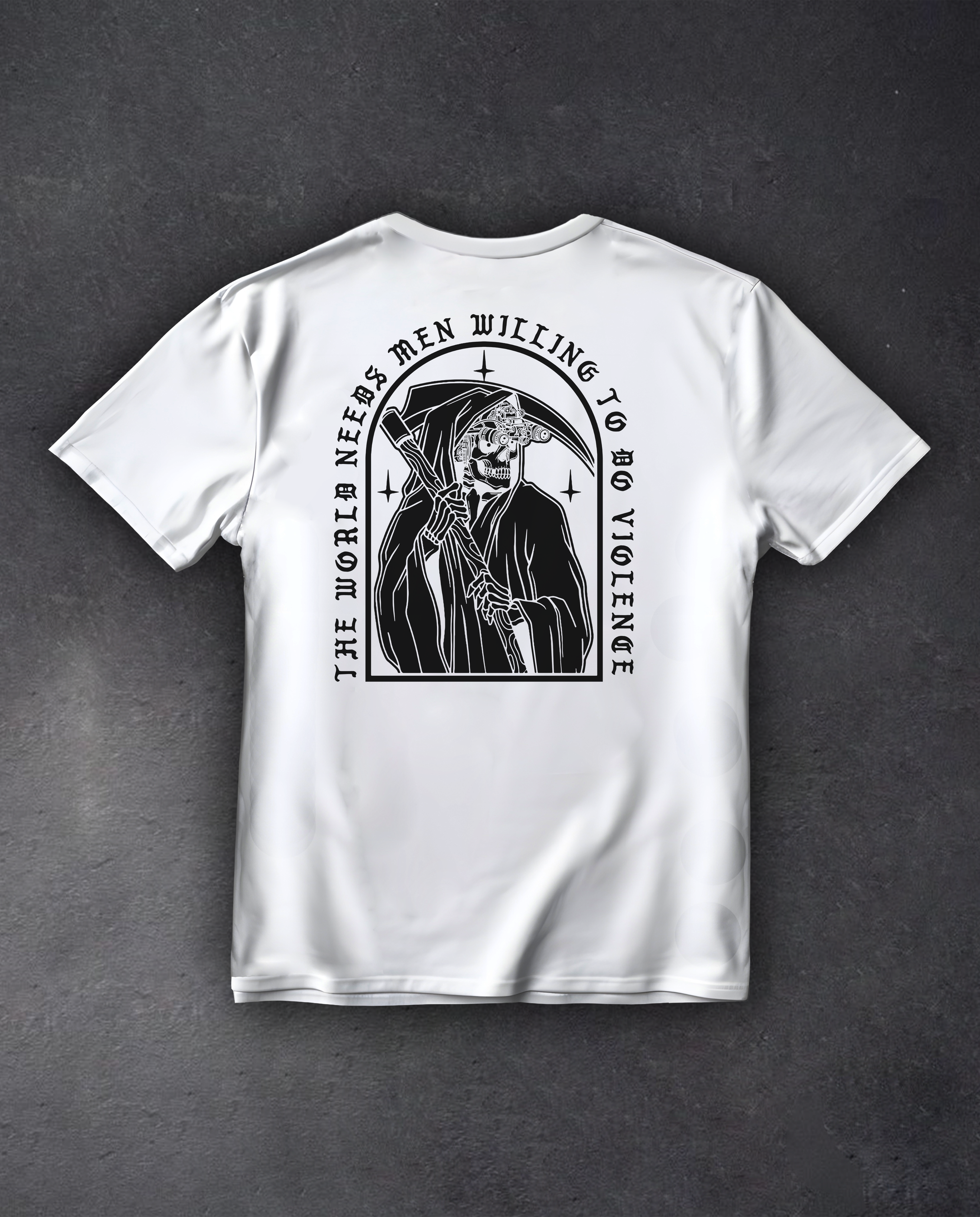 Футболка з принтом "Reaper Man"