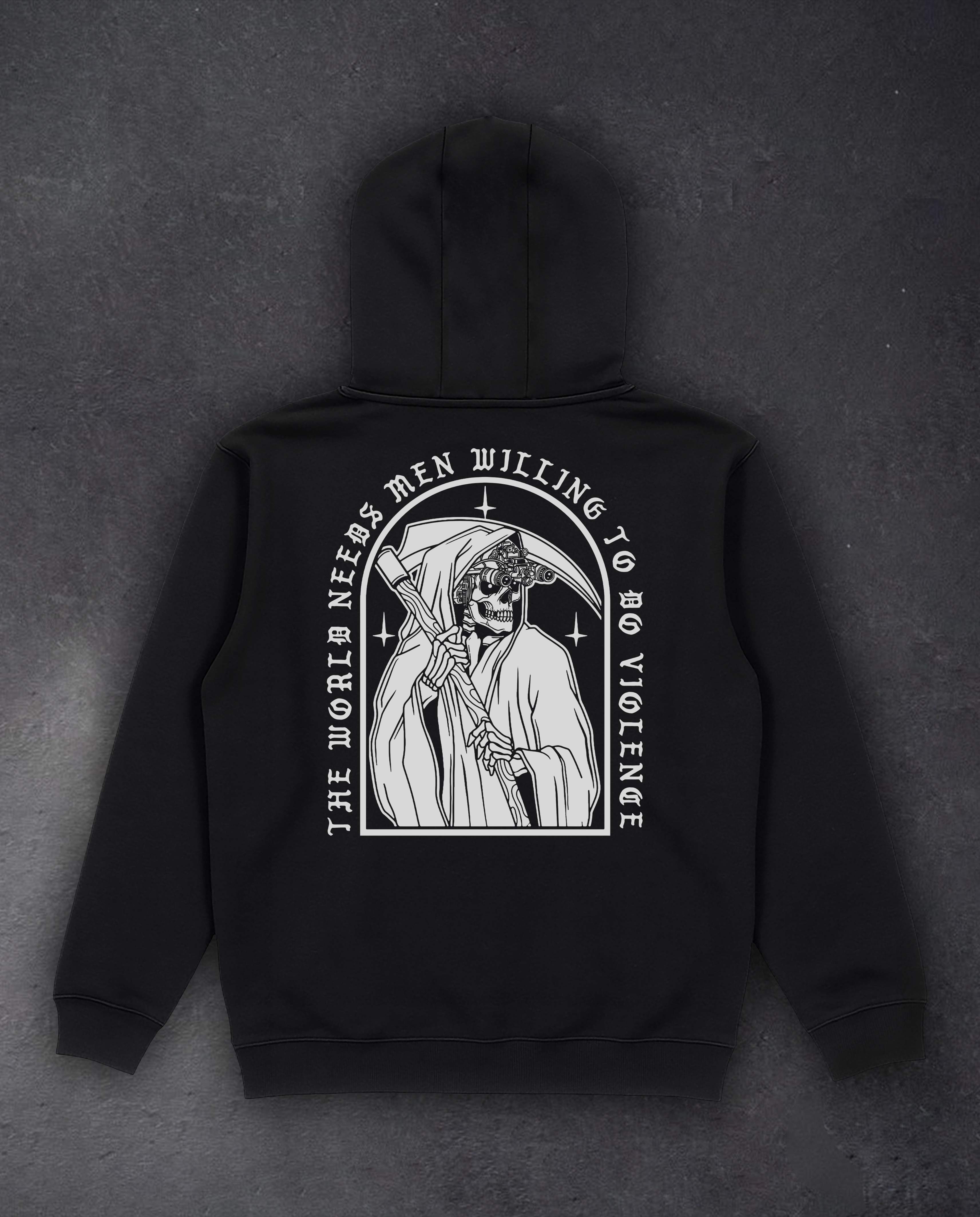 Худі з принтом "Reaper Man"