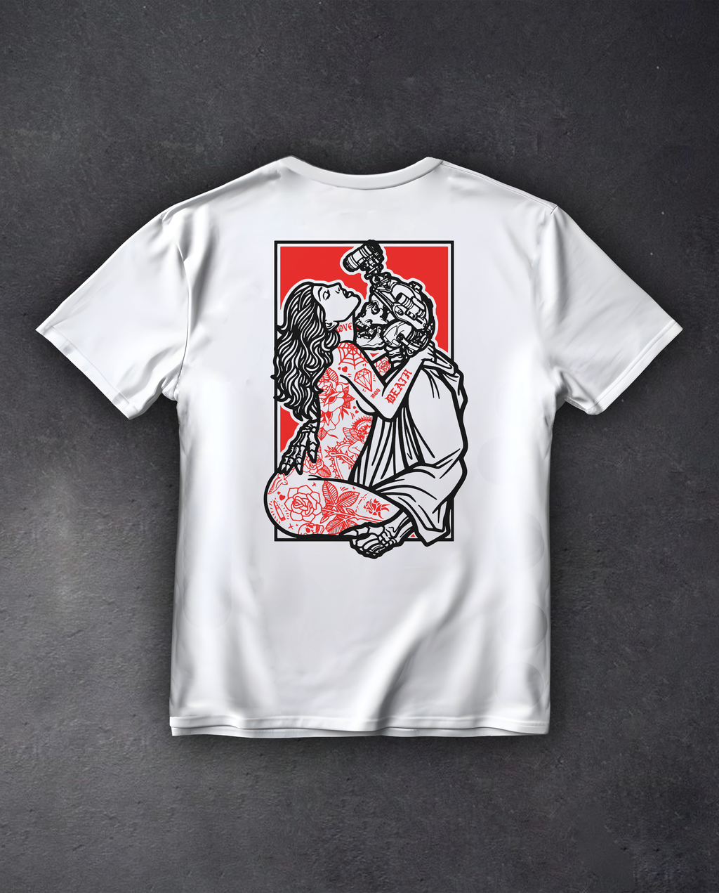 Футболка з принтом "Love Melt"