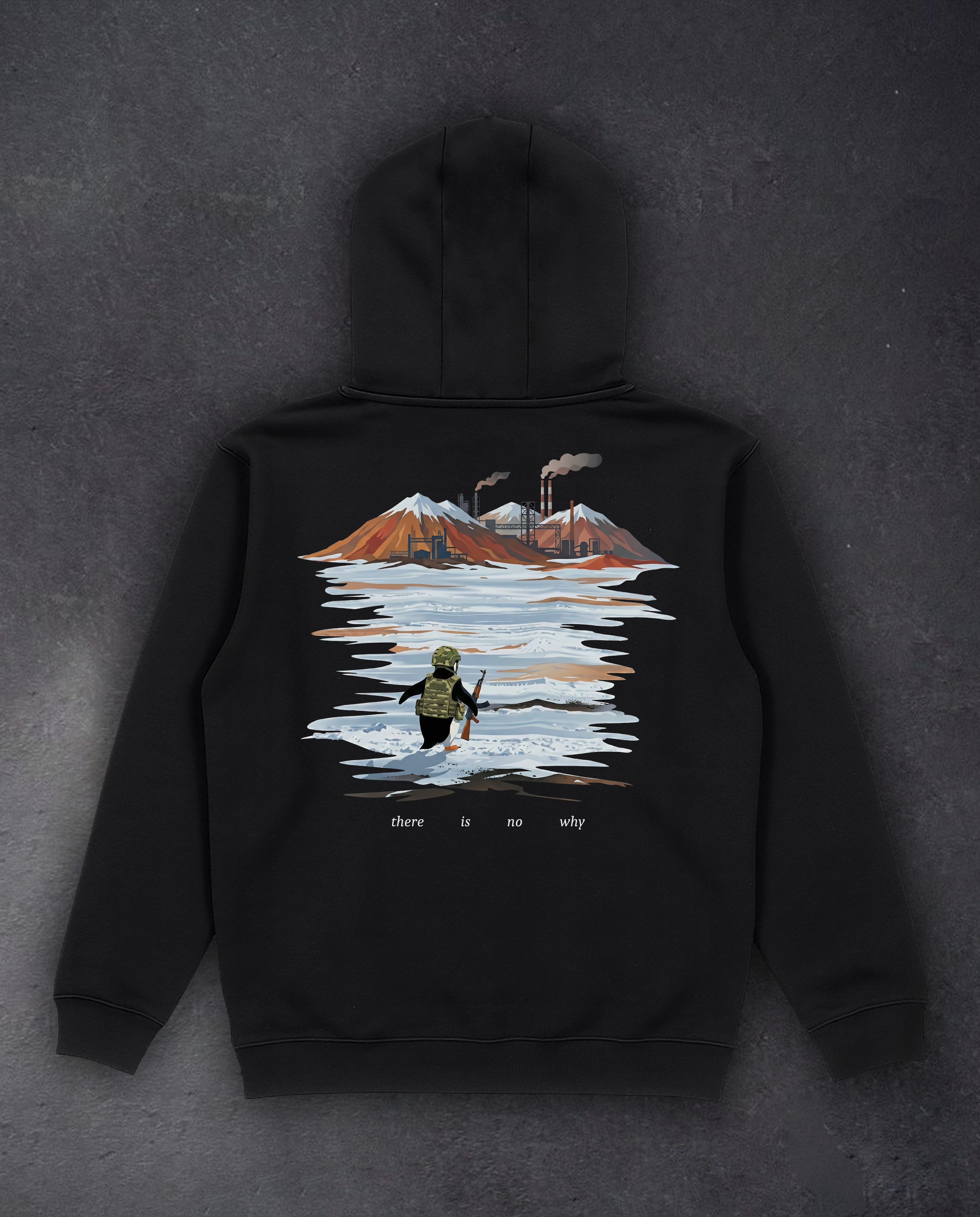 Худі з принтом "Penguin"
