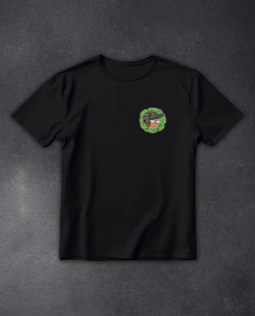 Футболка з принтом "Tactical Morty"