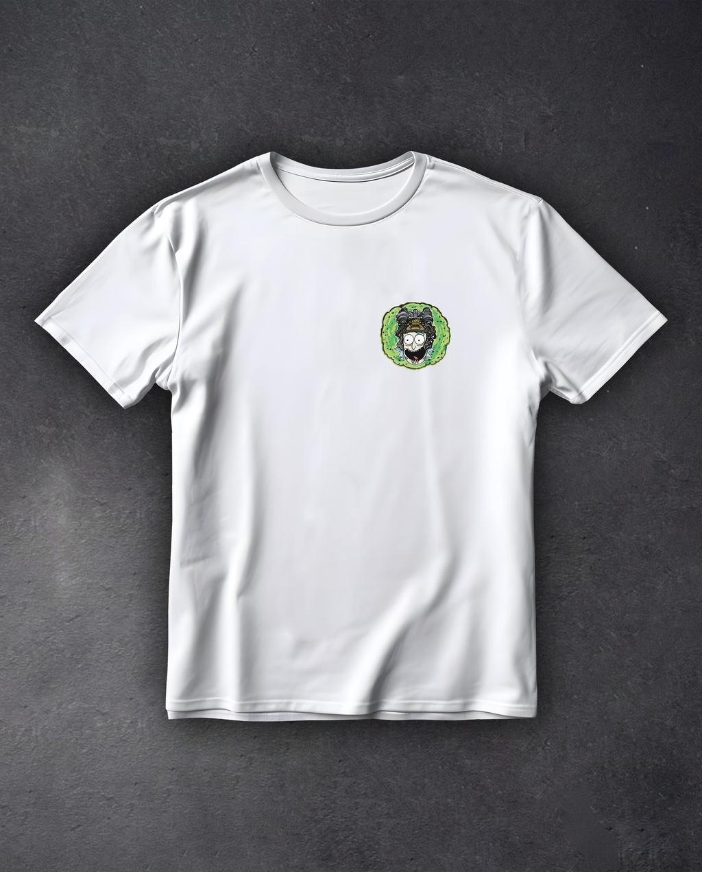 Футболка з принтом "Tactical Rick"