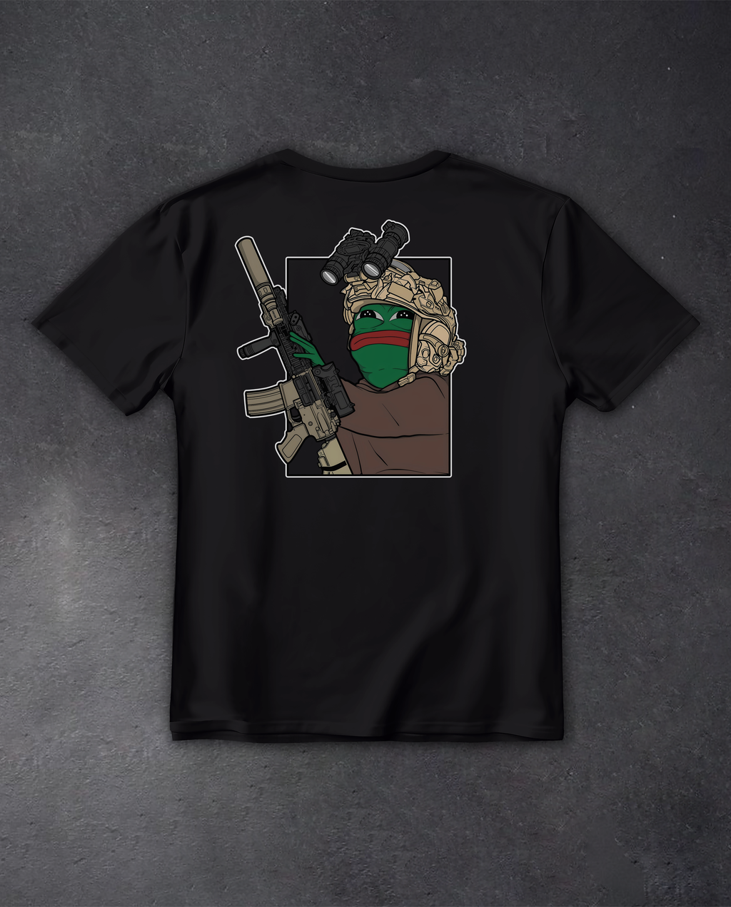 Футболка з принтом "Operator Pepe"