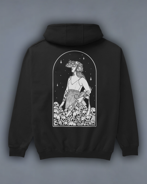 Худі з принтом "Skulls Maiden"