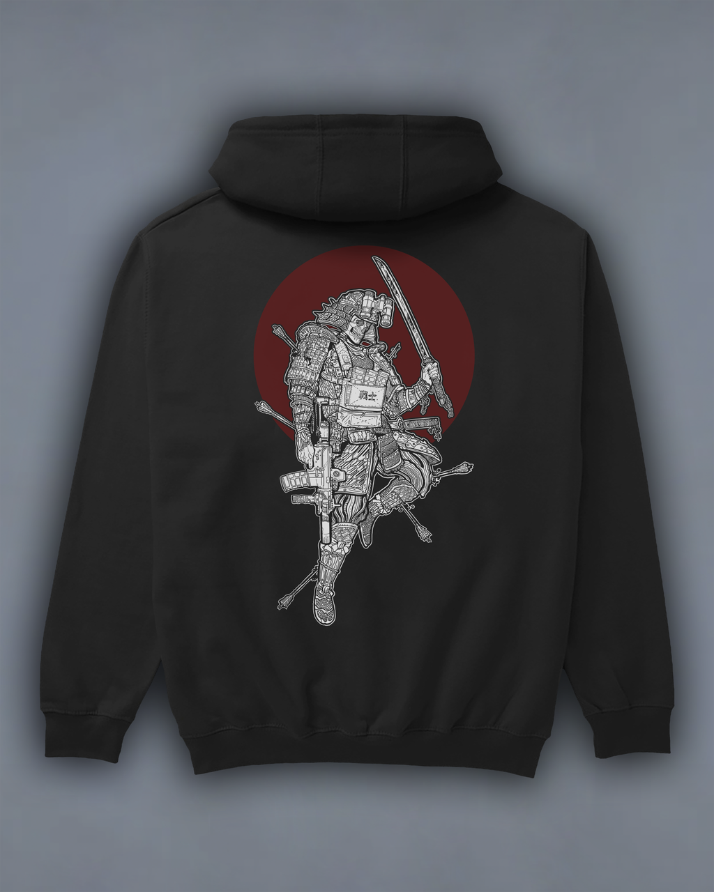 Худі з принтом "Samurai"