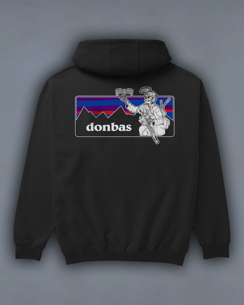 Худі з принтом "Donbas" back