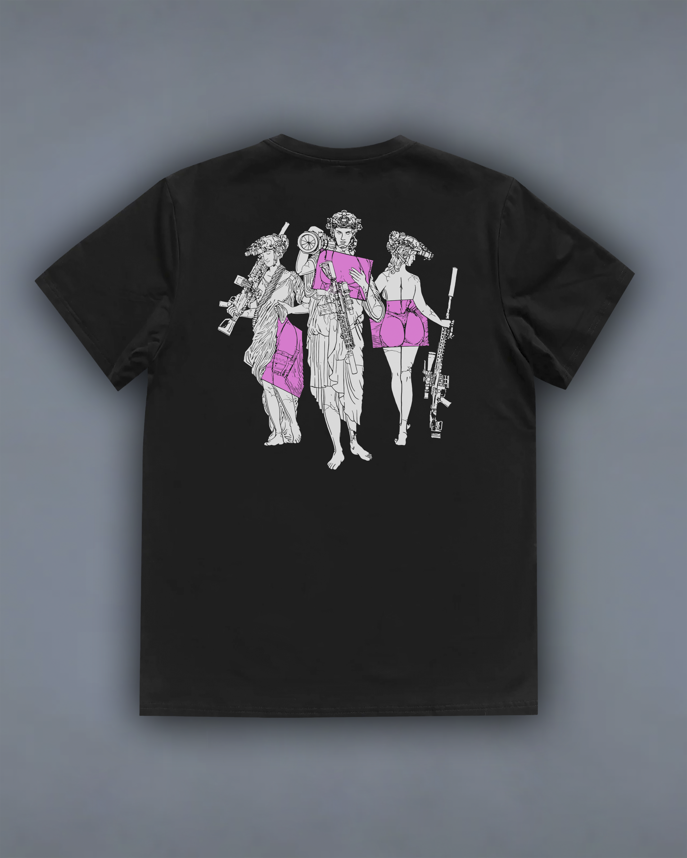 Футболка з принтом "Antique Pink"