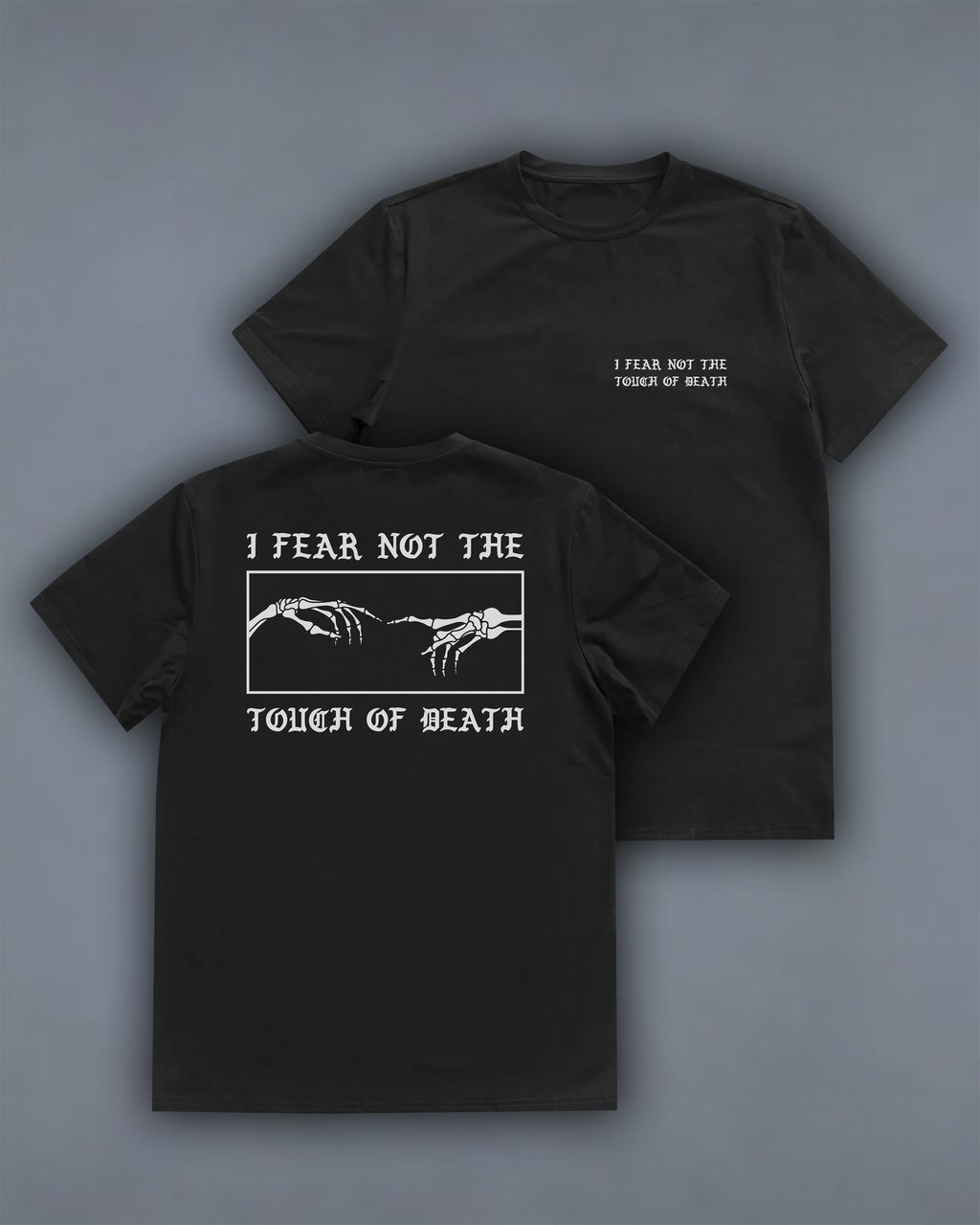Футболка з принтом "Touch of Death"