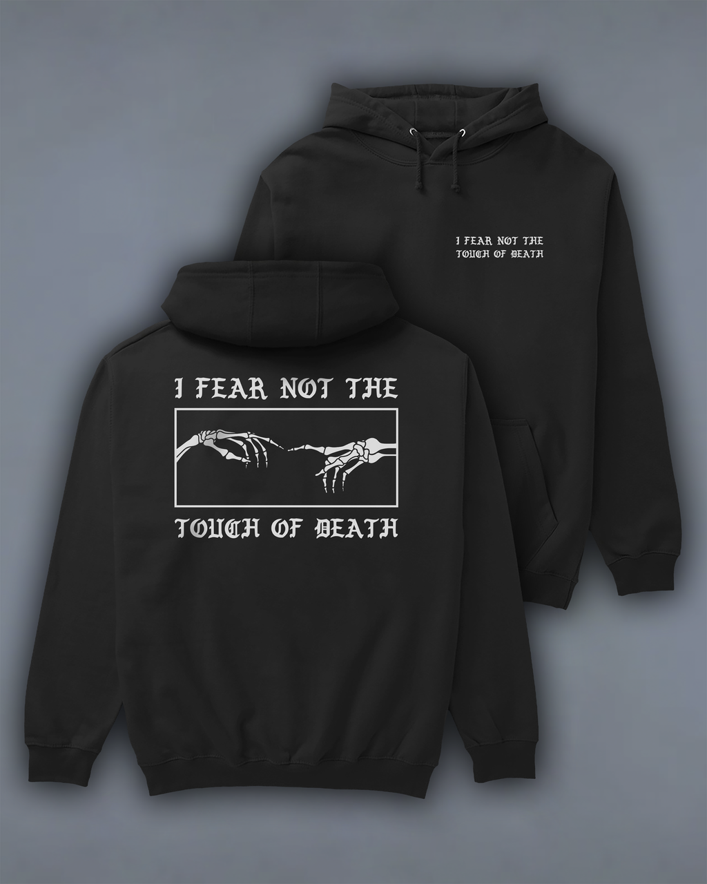 Худі з принтом "Touch of Death"