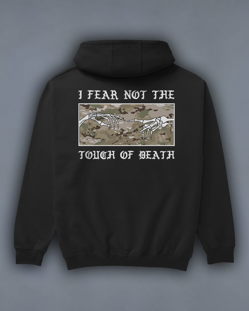 Худі з принтом "Touch of Death" multicam