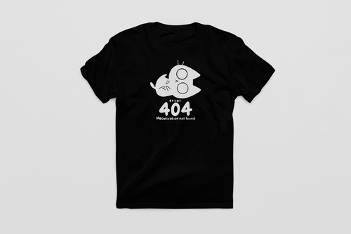 Футболка з принтом "404"