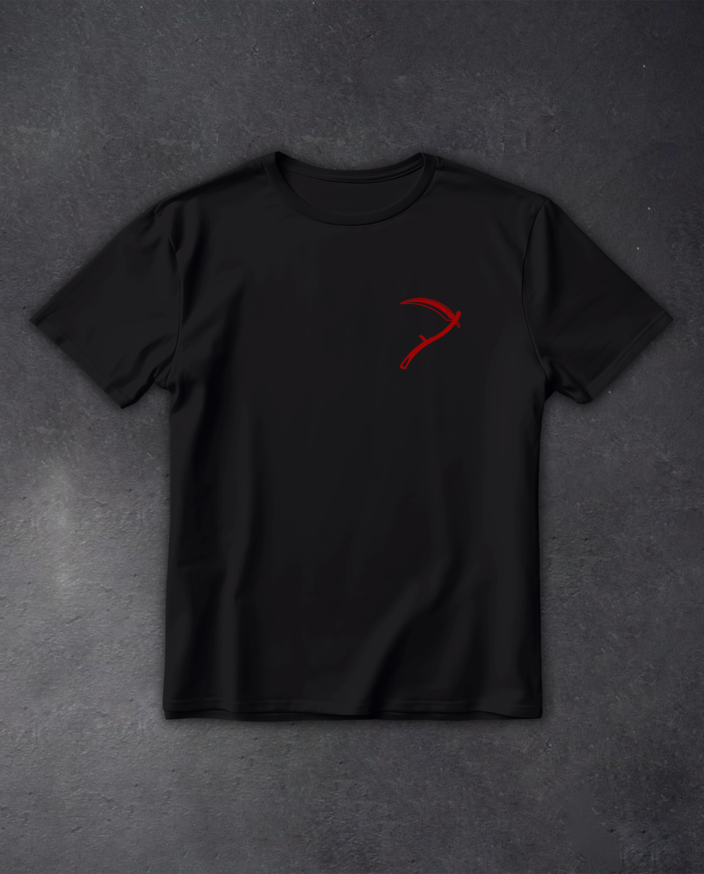 Футболка з принтом "Scarlet Reaper"