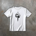 Футболка з принтом "Knife Skull" front