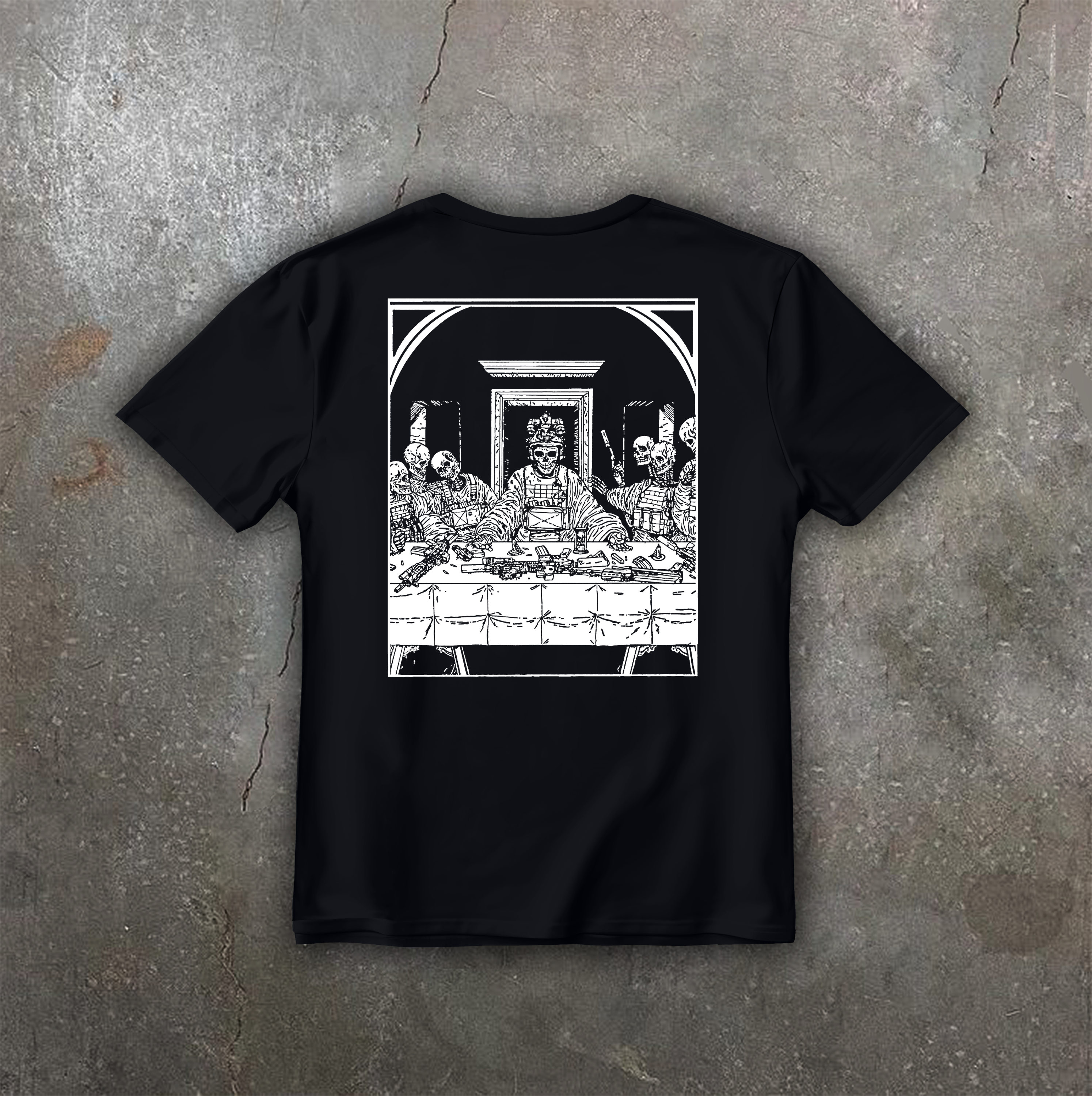 Футболка з принтом "Last Supper"