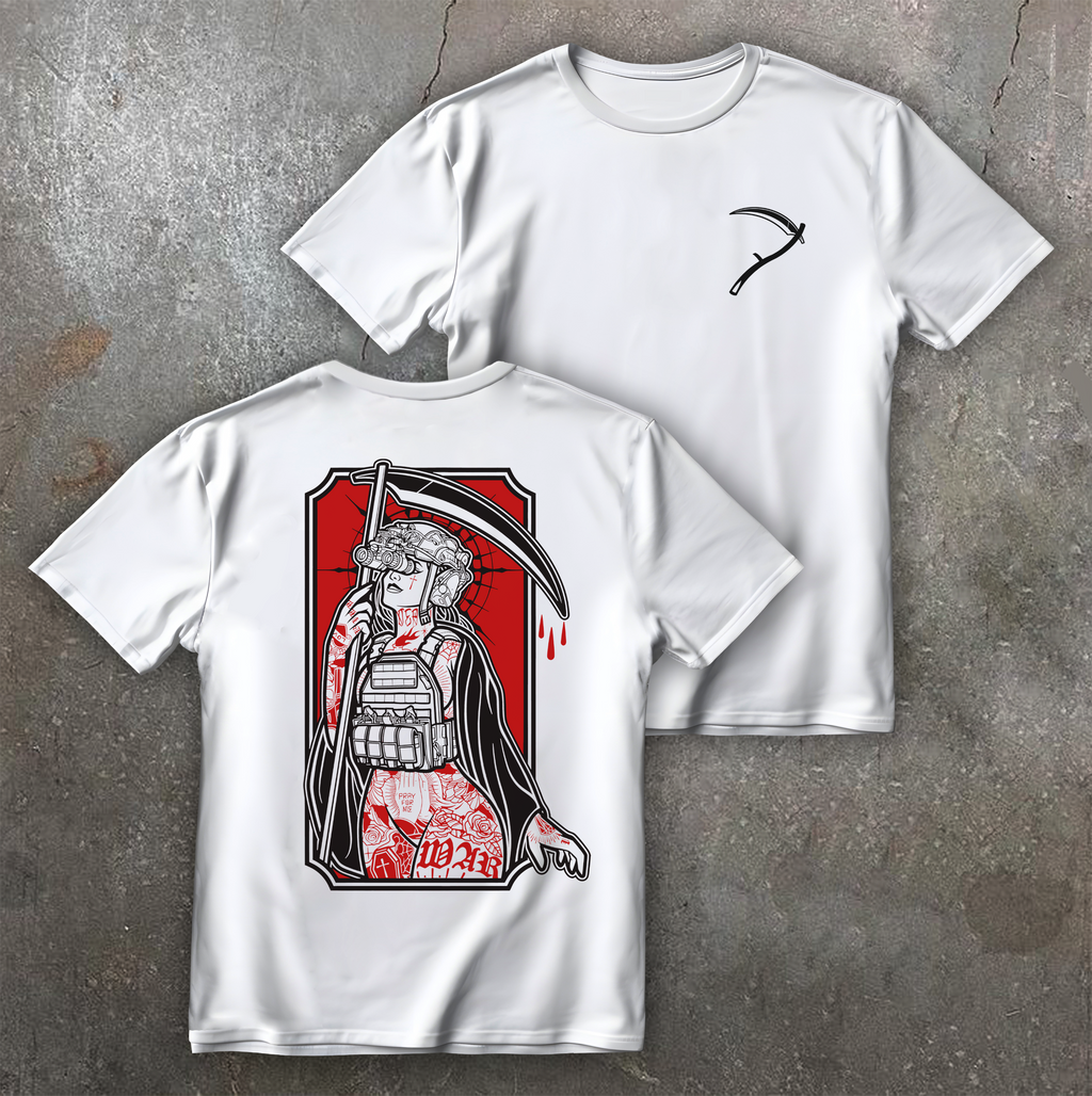 Футболка з принтом "Reaper"