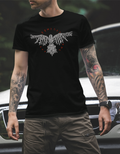 Футболка з принтом "Raven of Odin"