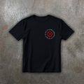 Футболка з принтом "Agyshjalm Red" medium
