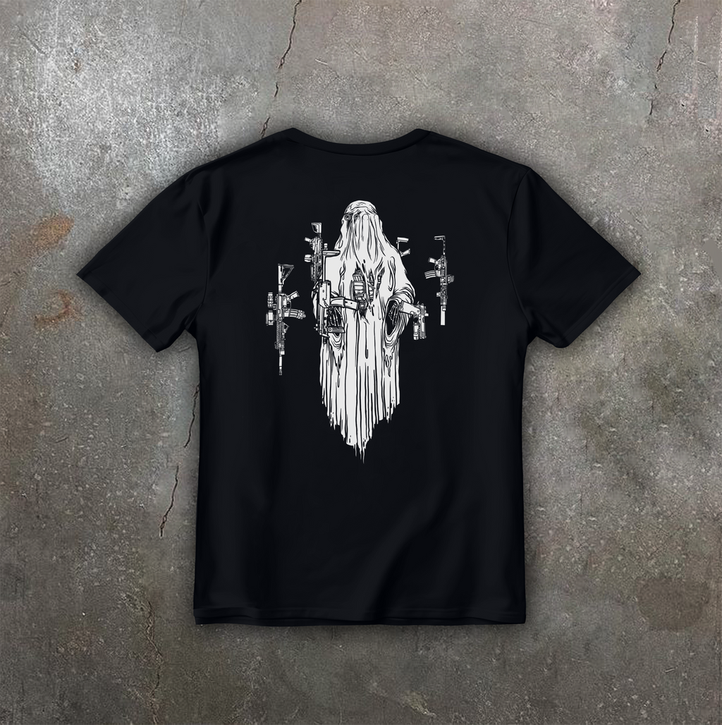 Футболка з принтом "Ghost"