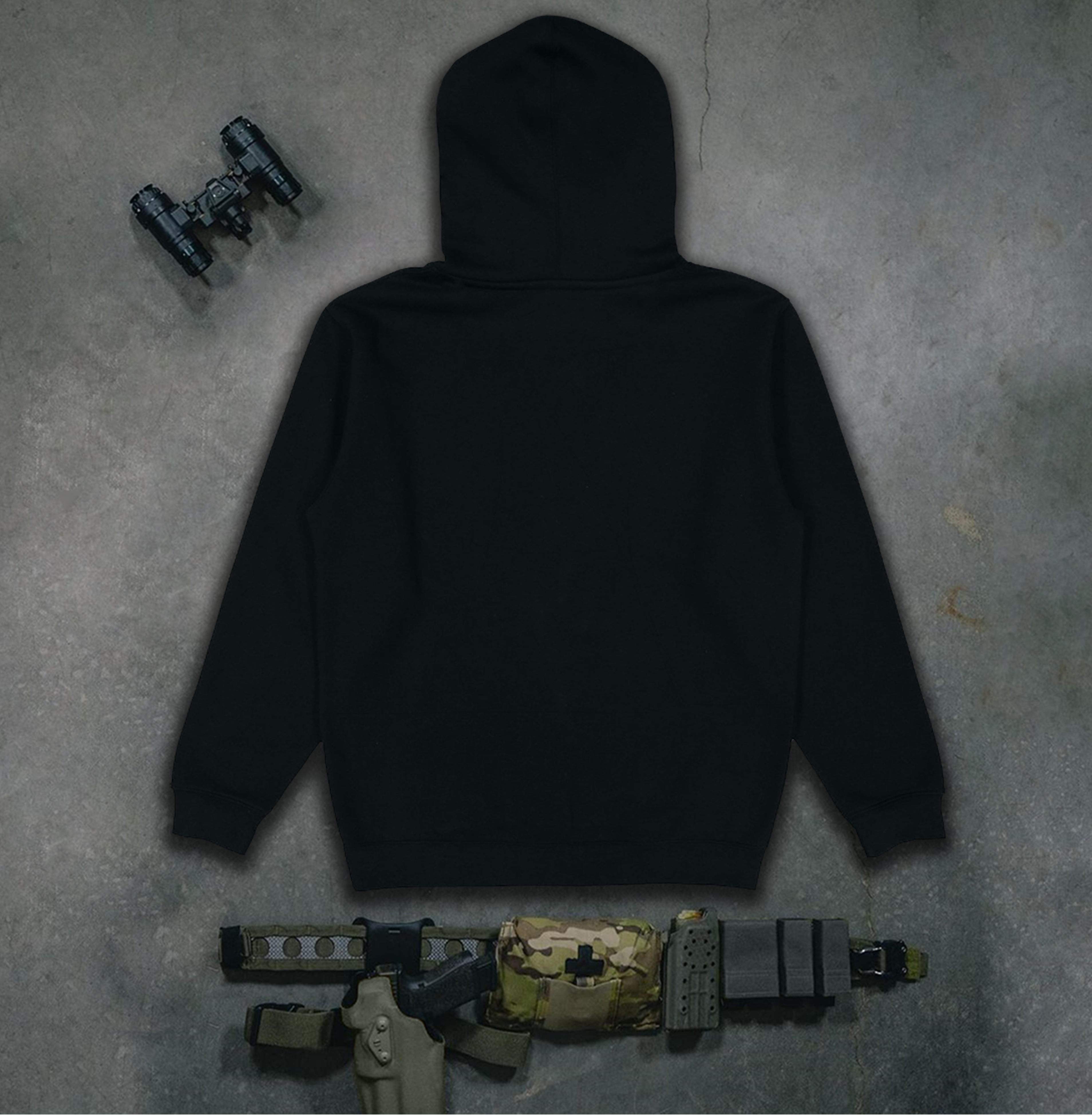 Худі з принтом "NVD Skull"
