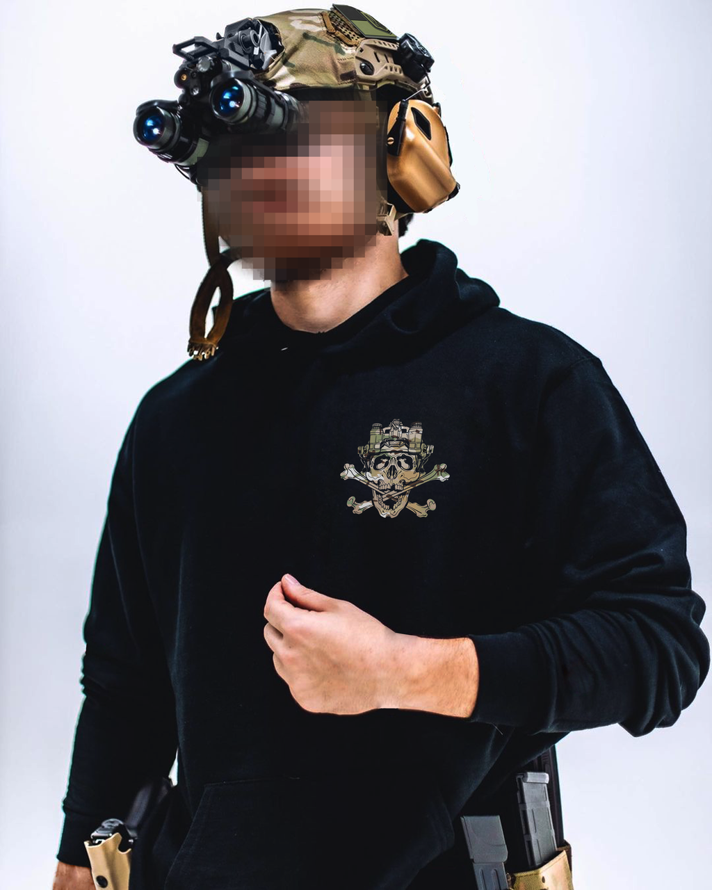 Худі з принтом "Jolly Roger" back