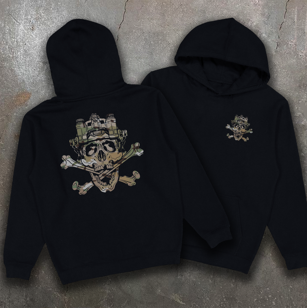 Худі з принтом "Jolly Roger" back