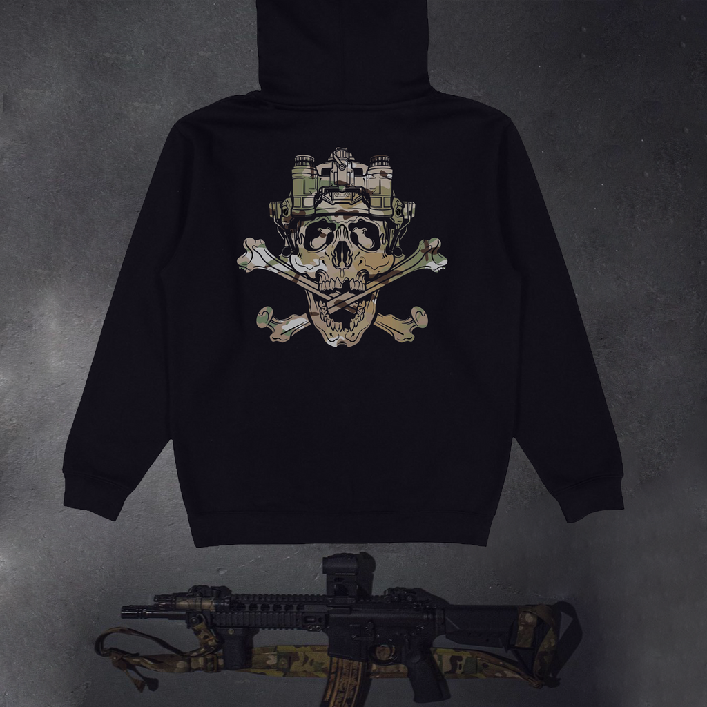 Худі з принтом "Jolly Roger" back