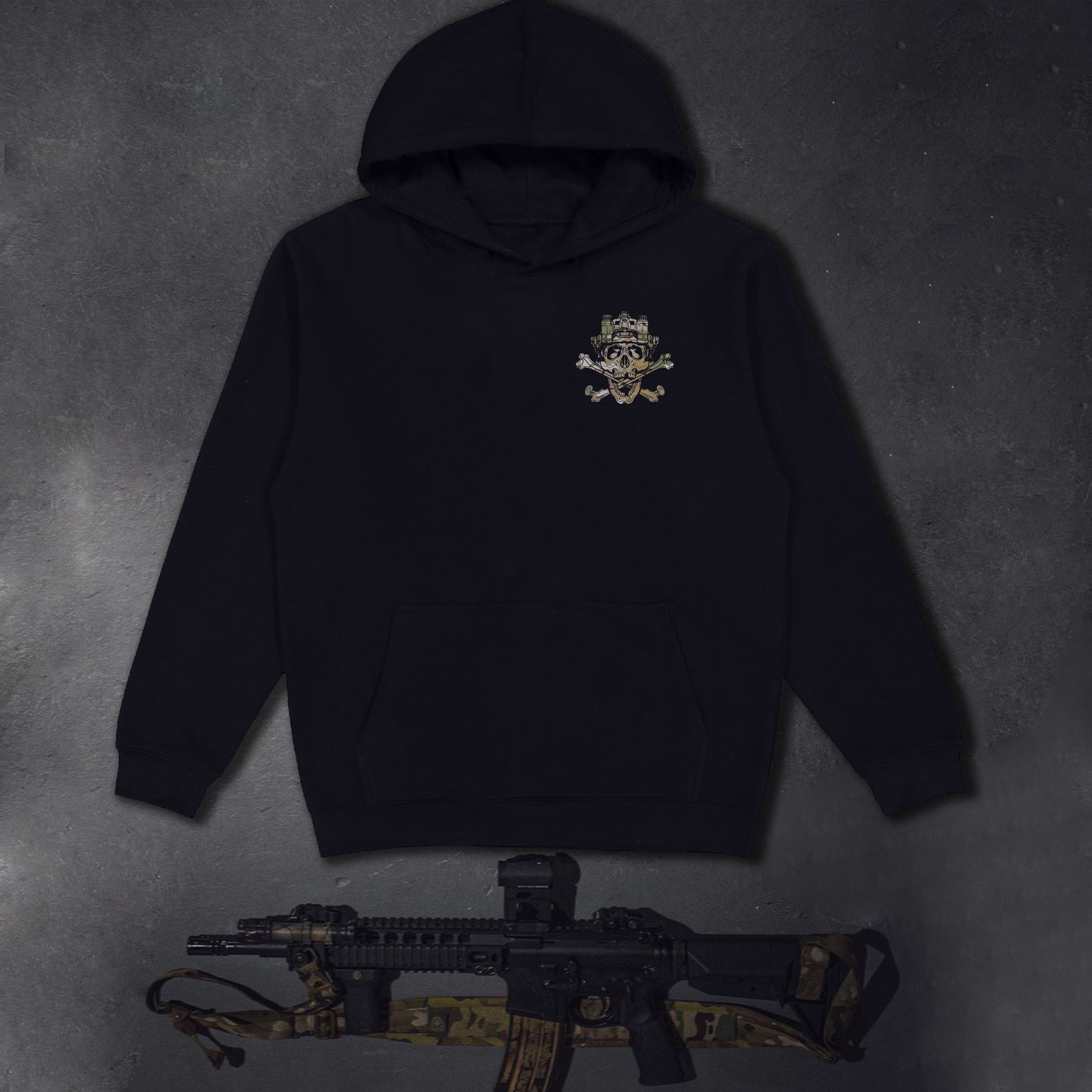 Худі з принтом "Jolly Roger" back