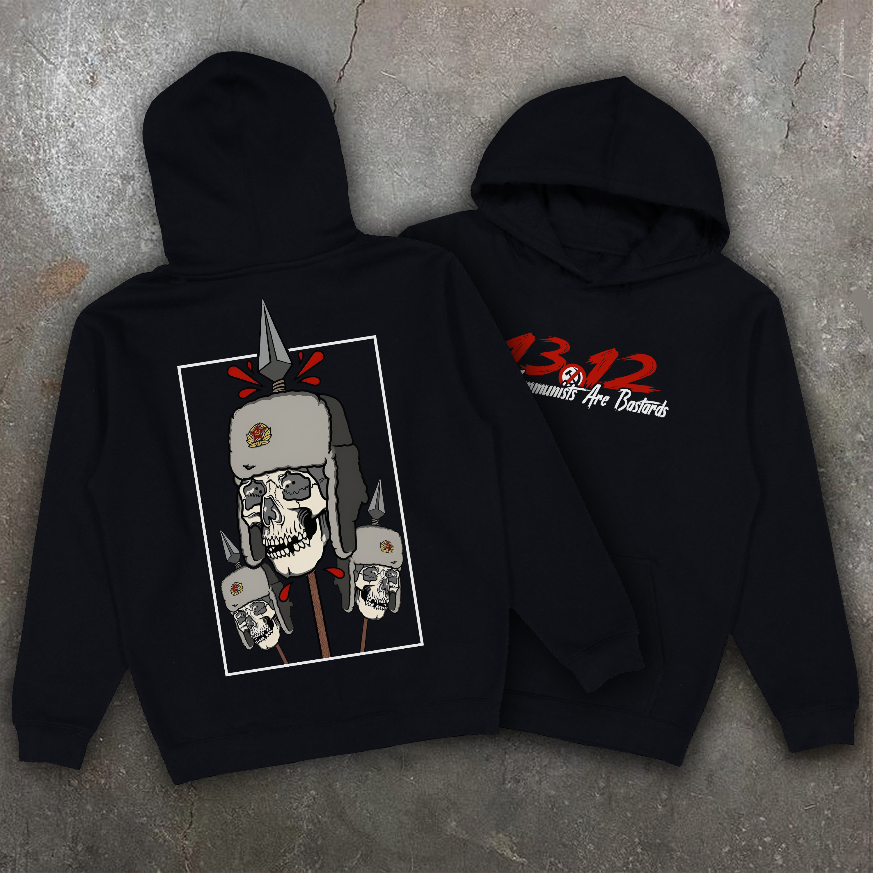 Худі з принтом "1312"